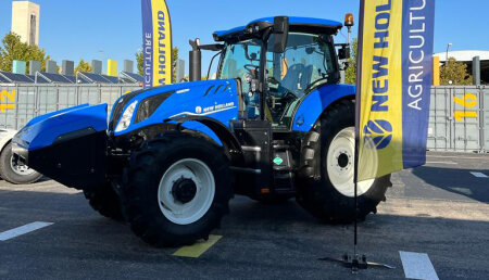 Lanzamiento y presentación en España de Tractor Biometano New Holland