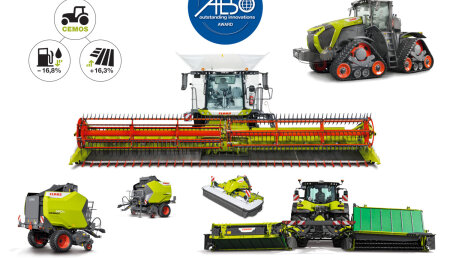 Siete innovaciones de producto CLAAS reciben un AE50 Award en EE.UU.