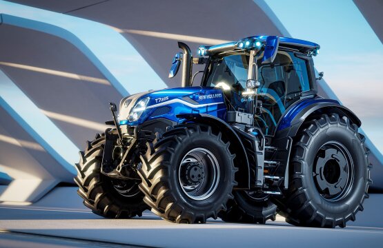 La New Holland T7 de distancia entre ejes estándar gana el prestigioso premio Red Dot Design Award.