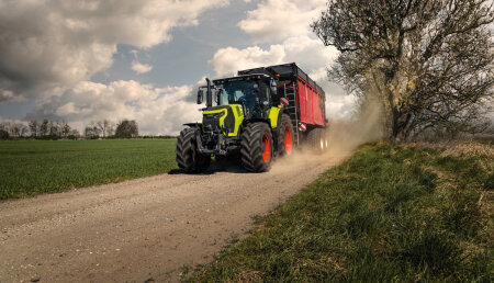 La nueva serie ARION 5 CMATIC con transmisión continua de CLAAS