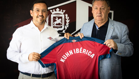 Kuhn Ibérica, nuevo patrocinador oficial de la SD Huesca