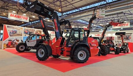 Manitou se alza con el premio de Novedad Técnica en la FIMA 2024 con su revolucionario sistema de dirección ministick