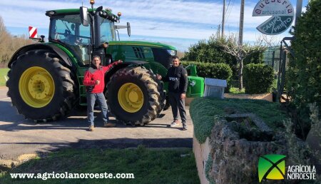 Agrícola Noroeste entrega John Deere 6215R  a Quesería  Artesanal Campo Prieto