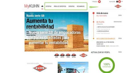 MyKuhn registra más de 1300 máquinas en España