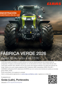 CLAAS presenta en una demostración exclusiva la JAGUAR 1200 y toda la gama de maquinaria de recolección de forraje