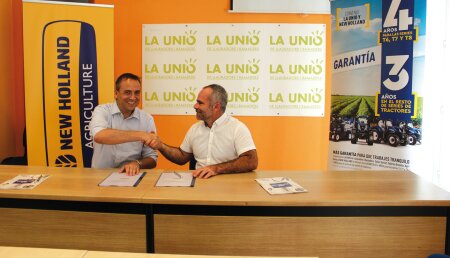 Convenio colaboración New Holland y LA UNIÓ de Llauradors