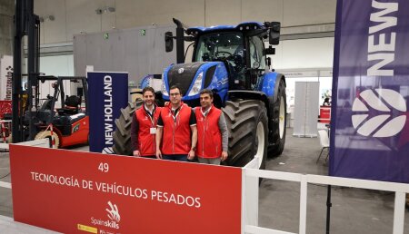 New Holland participa como colaborador y patrocinador en SpainSkills 2026