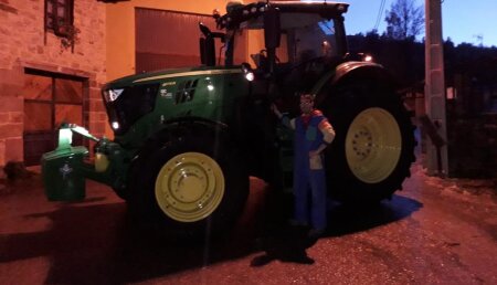 Agrícola Castellana Entrega JOHN DEERE 6175R a La Huertona SC, de Barrio Santa Maria (Palencia)