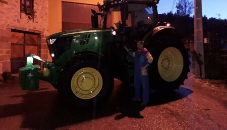 Agrícola Castellana Entrega JOHN DEERE 6175R a La Huertona SC, de Barrio Santa Maria (Palencia)