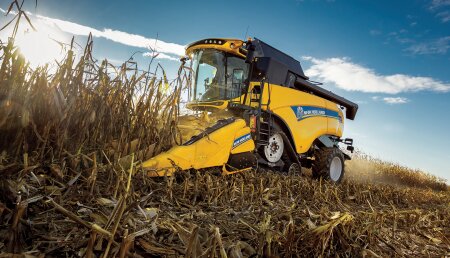 New Holland introduce nuevas funciones en las cosechadoras de la Serie CX 