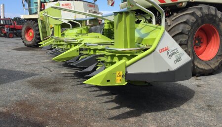 Talleres Agrícolas Mata entrega a Trabajos Agrícolas Simplicio de Mazaricos una JAGUAR 900 y ORBIS 600 SD. 