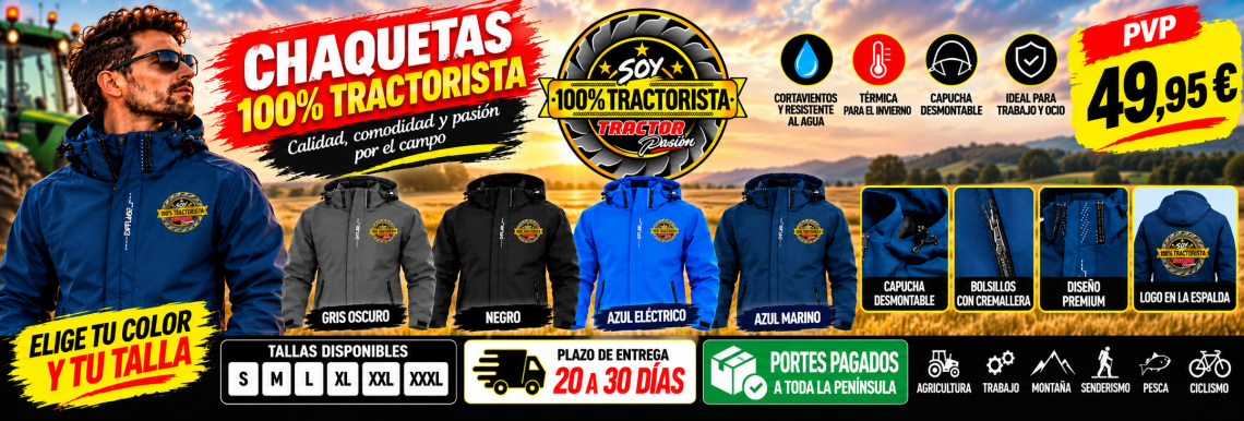 Chaquetas TractorPasion