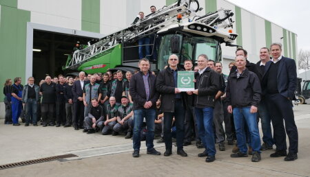 El Fendt Rogator 600 Nº 100 fue entregado al cliente