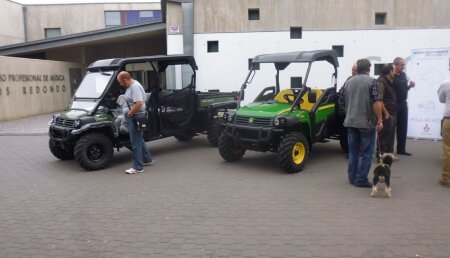 John Deere mostró todo el potencial de sus Gator en la clausura del I Congreso Nacional de Turismo Cinegético  celebrado en Ciudad Real