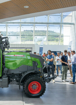Fendt presenta en España el primer tractor eléctrico producido en serie