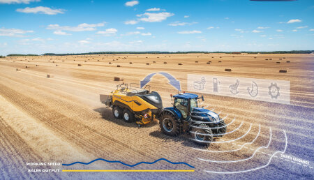 New Holland gana la medalla de plata en Agritechnica 2022 por el sistema de automatización de sus empacadoras 