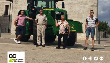 Agrícola Castellana entrega John Deere 6155M Premium 2020. en Montemayor de Pililla (Valladolid) a Roberto San José Chacón.