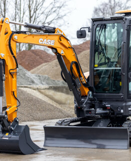 CASE lanza la CX38D de altas prestaciones como el vigésimo modelo de su amplia gama de miniexcavadoras