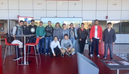 Visita a la empresa Pedro Gómez García la Escuela de Capacitación Agraria de Albillos, Burgos