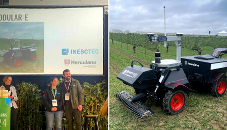 Un robot portugués 100% eléctrico gana la medalla de plata en la World FIRA 2024: ¡el mayor evento de robótica para la agricultura del mundo!