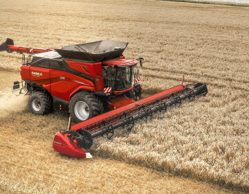 Los nuevos cabezales VariCut G500V mejoran el rendimiento de las cosechadoras Case IH