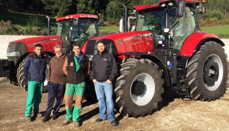 Agricola Matova entrega a Sat Baneira su New Puma CVX 200