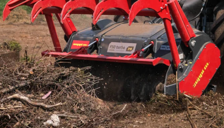 F50 turbo: la nueva generación de trituradoras forestales de SEPPI M.
