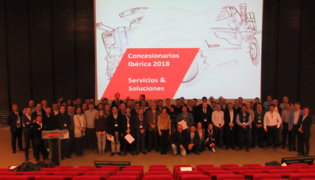Manitou premia a sus distribuidores en la Convención Ibérica de Concesionarios 2017
