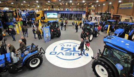 New Holland referente de la maquinaria de cultivos especiales en TECNOVID 2023