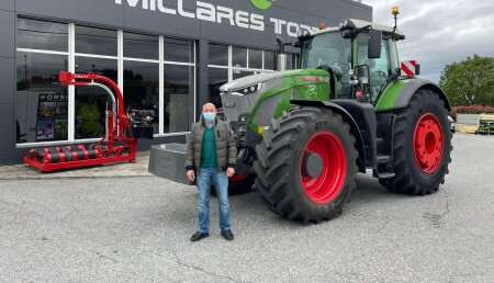 Millares Torron entrega  Fendt 942 full a Sat Fontixon de Ramil ,Castro de rei