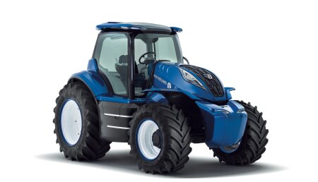 New Holland presenta en el Farm Progress Show su prototipo de tractor  a metano y su visión de un futuro sostenible para la agricultura