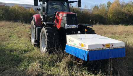 El novedoso sistema de control eléctrico de malezas XPower de Case IH gana la medalla de bronce en los premios a la innovación de SIMA 2019