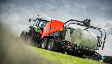 Kuhn FBP, empacar y encintar con una sola máquina