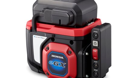 Honda se pasa al Ion-Litio y presenta en Bauma 2019 el nuevo motor eGX, su ​primer "Power Pack" de batería para equipar maquinaria industrial y de jardinería