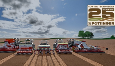 25 años de técnica de siembra en PÖTTINGER - una historia de éxito