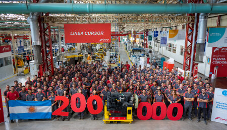 FPT INDUSTRIAL BATE UN NUEVO RECORD CON LA PRODUCCIÓN DE SU MOTOR 200.000 EN CORDOBA