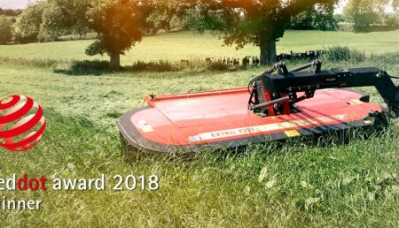 La gama de segadoras Vicon EXTRA 700 ha recibido el prestigioso premio de diseño Red Dot Design Award