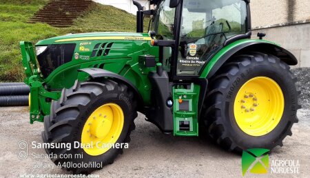 Agrícola Noroeste entrega Jhon Deere 6R - 6155R a Concello de Piquin
