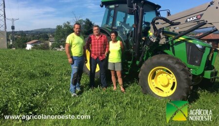 Agrícola Noroeste  entrega  John Deere   5090M a ISABEL