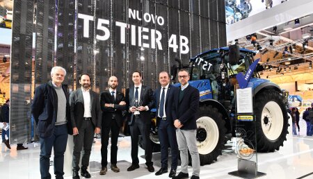 New Holland Agriculture T5.120 obtiene el título «Best Utility» en los premios Tractor of the Year® 2017.