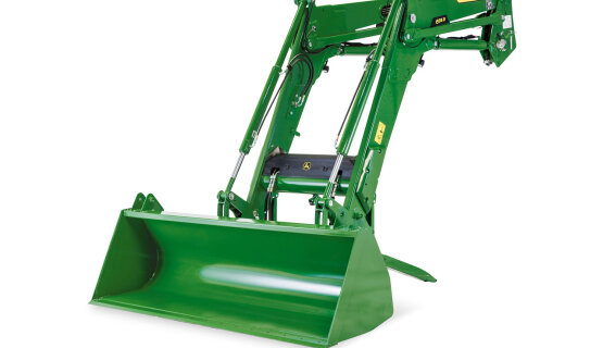 John Deere presenta las nuevas palas 665R y 685R para tractores 6R