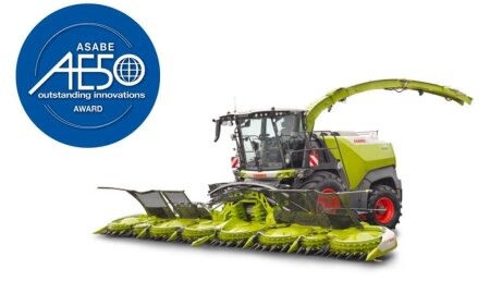 JAGUAR 1000 y ORBIS 10500 de CLAAS reciben los premios AE50