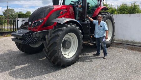 Millares Torron Entrega a Servicios Forestais Pereiras de Friol de este Valtra T194