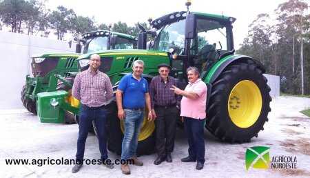 Agricola Noroeste entrega John deere 6155R autopower de Granxa Riveiro de Magro (Vimianzo)