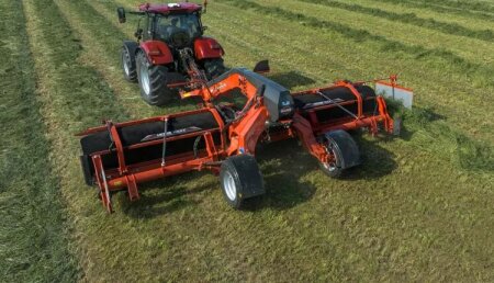 Nuevo rastrillo hilerador de cinta MERGE MAXX