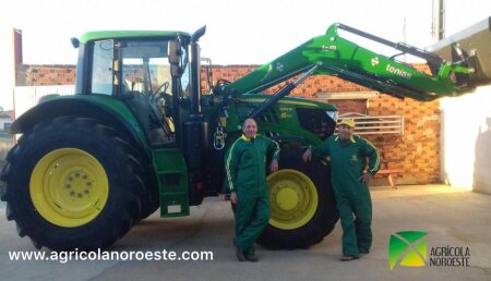 Agrícola Noroeste entrega John Deere 6155M  a Hnos Fernandez Nestal de Villarrín de Campos