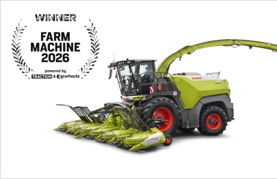 Doble victoria para las picadoras de forraje CLAAS: dos premios FARM MACHINE AWARDS para JAGUAR 1200 y CEMOS AUTO CHOPPING