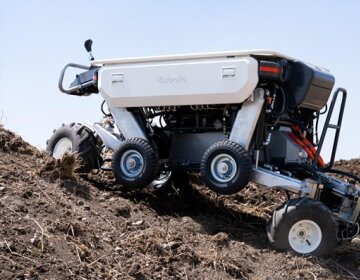 Kubota presenta una galardonada plataforma todoterreno para trabajar en terrenos accidentados