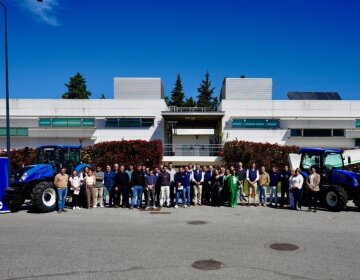La New Holland Academy de IEFP aborda la escasez de técnicos en mecanización agrícola.