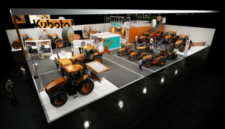 Nuevo Concepto de Stand Europeo Kubota